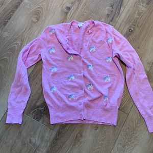 Crew Cuts Pink Cardigan Sweater